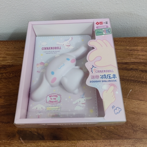 Kawaii Sanrio Cinnamon Roll 3D Stress Relief Notebook - Picture 5 of 5